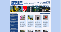 Desktop Screenshot of amcsecurity.com